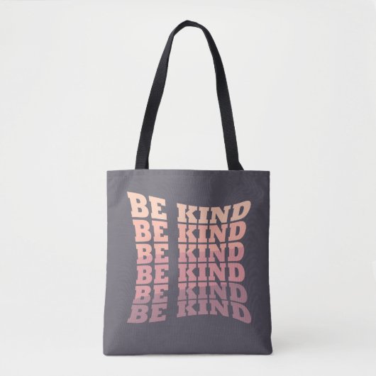 Wees vriendelijk tote bag (Voorkant)