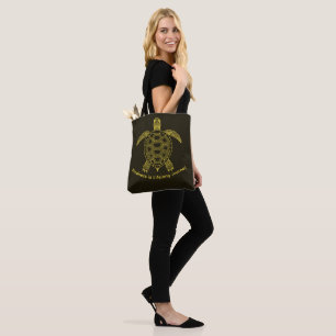 Wees vriendelijk tote bag