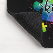 Wees vriendelijk voor een goed levenkleurenontwerp muismat (Hoek)