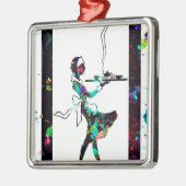 WEES VRIENDELIJK VOOR HEN DIE DIENEN! METALEN ORNAMENT (Links)