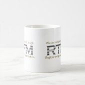 Wees vriendelijk voor IT-medewerkers Koffiemok (Center)