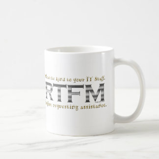 Wees vriendelijk voor IT-medewerkers Koffiemok