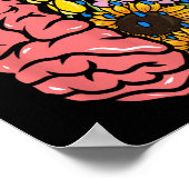 Wees vriendelijk voor je geest - Geestelijke gezon Poster (Hoek)