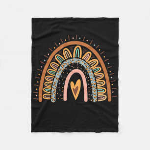 Wees vriendelijk voor je geest, geestelijke gezond fleece deken