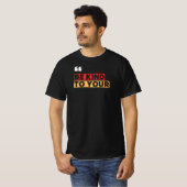 Wees vriendelijk voor je geest t-shirt (Voorkant volledig)