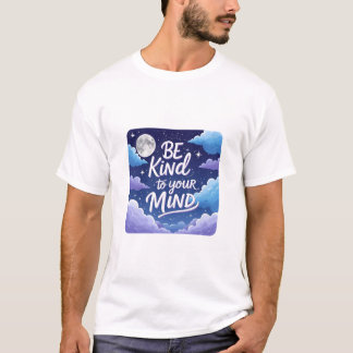 Wees vriendelijk voor je geest t-shirt