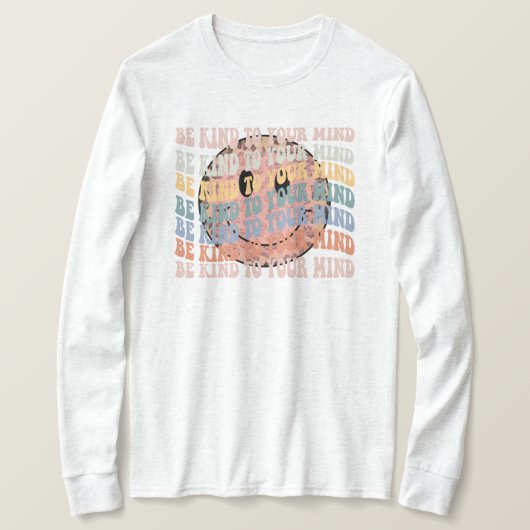 Wees vriendelijk voor je t-shirt (Design voorkant)