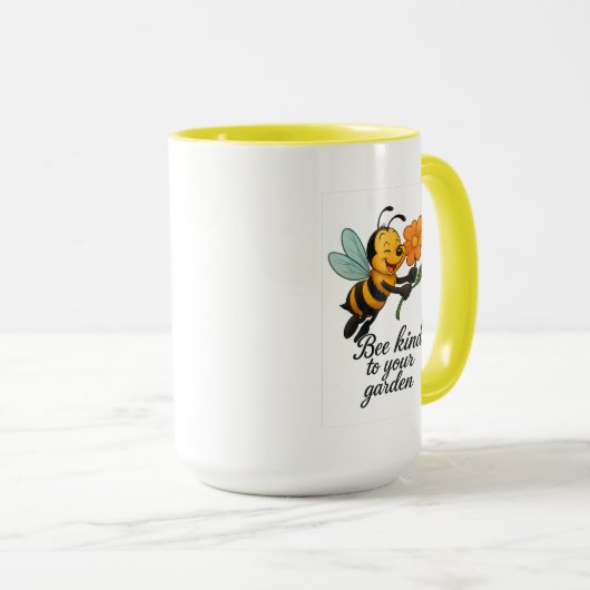 Wees vriendelijk voor uw tuin premium Mok (Voorkant rechts)