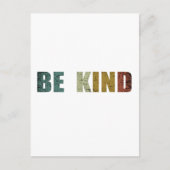 Wees vriendelijk vriendelijkheid briefkaart (Voorkant)