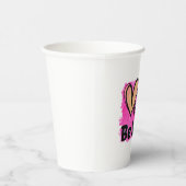 Wees vriendelijk Waterverf Papieren Bekers (Rechts)