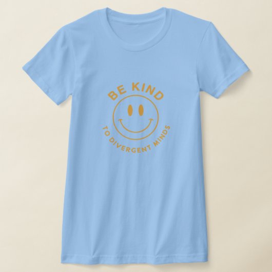 Wees vriendelijke autisme t-shirt (Laagn)