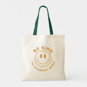 Wees vriendelijke autisme tote bag (Achterkant)