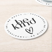 Wees vriendelijke Onderzetters (Gebogen)