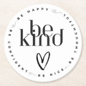 Wees vriendelijke Onderzetters (Voorkant)