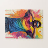 Wees vrij en homo  legpuzzel (Horizontaal)