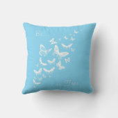 Wees vrij (wit) kussen (Achterkant)