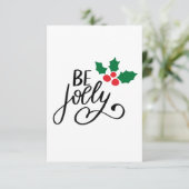 Wees vrolijk bedankkaart (Staand voorkant)