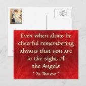 Wees vrolijk briefkaart (Voorkant / Achterkant)