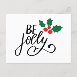 Wees vrolijk briefkaart