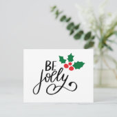 Wees vrolijk briefkaart (Staand voorkant)