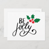 Wees vrolijk briefkaart (Voorkant / Achterkant)