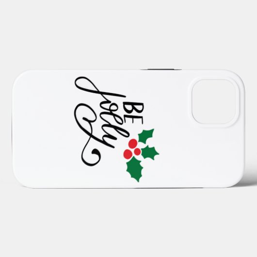 Wees vrolijk Case-Mate iPhone case (Achterkant (horizontaal))