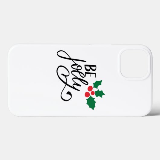 Wees vrolijk Case-Mate iPhone case (Achterkant (horizontaal))