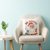 Wees vrolijk eet lekker kerst santa frisdrank suik kussen (Stoel)