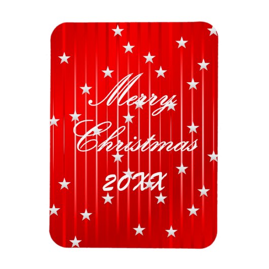 Wees vrolijk en glans heldere fotomagneet magneet (Verticaal)