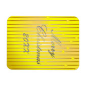 Wees vrolijk en glans heldere fotomagneet magneet (Horizontaal)