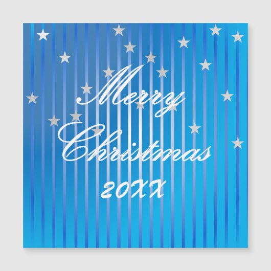 Wees vrolijk en glans heldere magnetische Kaart (Voorkant)