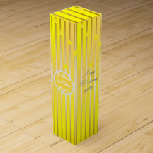 Wees vrolijk en glans heldere wijn geschenkdoos