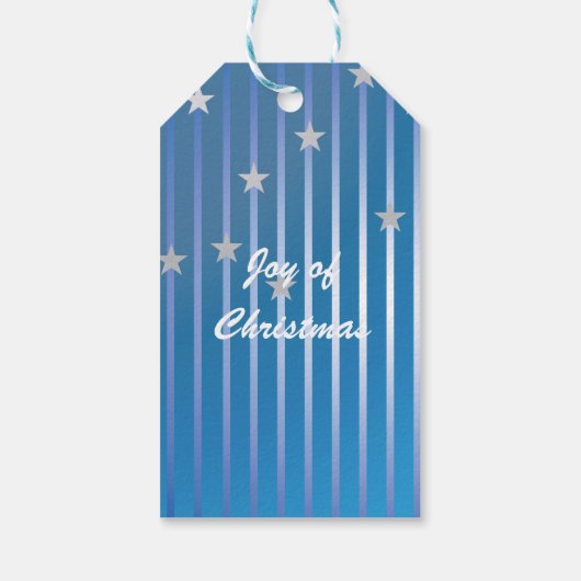 Wees vrolijk en glanzend cadeau Label Cadeaulabel (Achterkant)