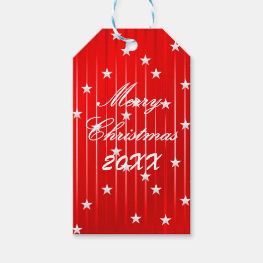 Wees vrolijk en glanzend cadeau Label Cadeaulabel (Voorkant)