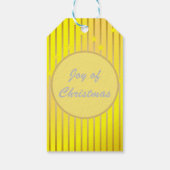 Wees vrolijk en glanzend cadeau Label Cadeaulabel (Achterkant)