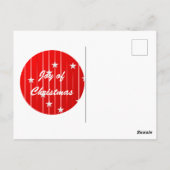 Wees vrolijk en glanzend helder Briefkaart (Achterkant)