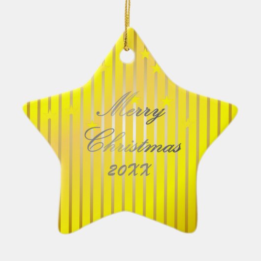 Wees vrolijk en glanzend helder Ornament (Voorkant)