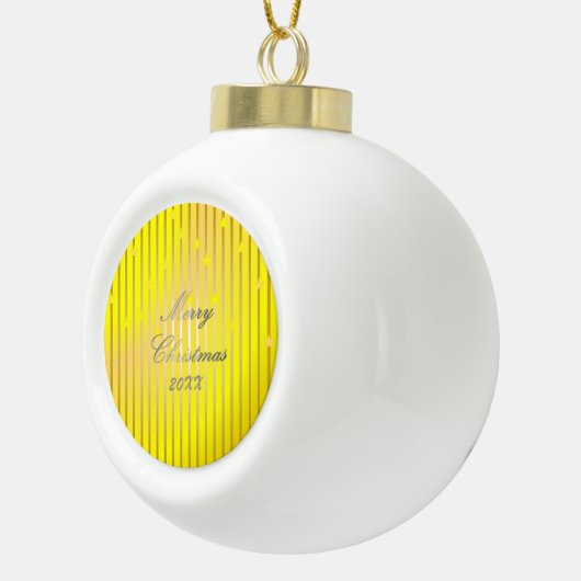 Wees vrolijk en glanzend sneeuwvlok Ornament (Rechts)