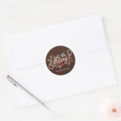 Wees vrolijk geschenk Label Sticker / envelop afdi (Envelop)