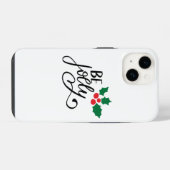 Wees vrolijk iPhone hoesje (Achterkant horizontaal)
