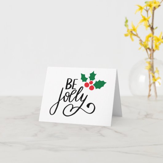 Wees vrolijk kaart (Gele Bloem)