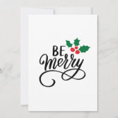 Wees vrolijk  kaart (Achterkant)