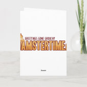 Wees vrolijk kerst Kaart (Achterkant)