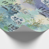 Wees vrolijk kerstcadeautje cadeaupapier (Hoek)