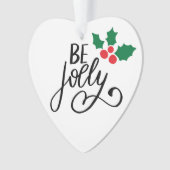 Wees vrolijk ornament (voorkant)