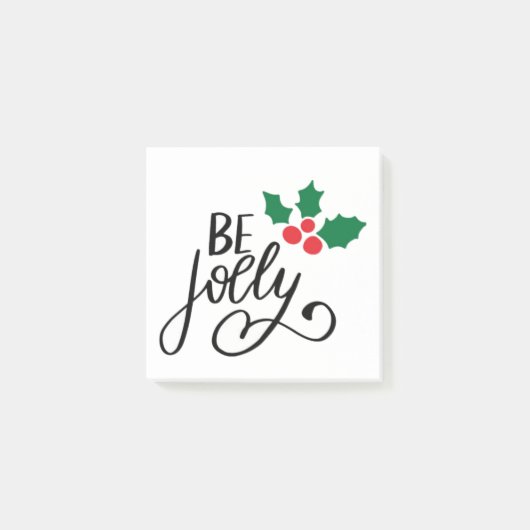 Wees vrolijk post-it® notes (Voorkant)