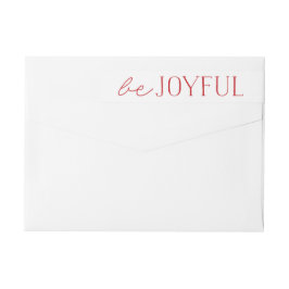 Wees vrolijk | Rood en wit vakantie