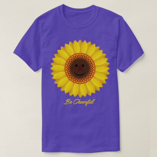 Wees vrolijk t-shirt (Design voorkant)