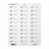 Wees vrolijk, vakantie,Kerstmis Etiket (Full Sheet)