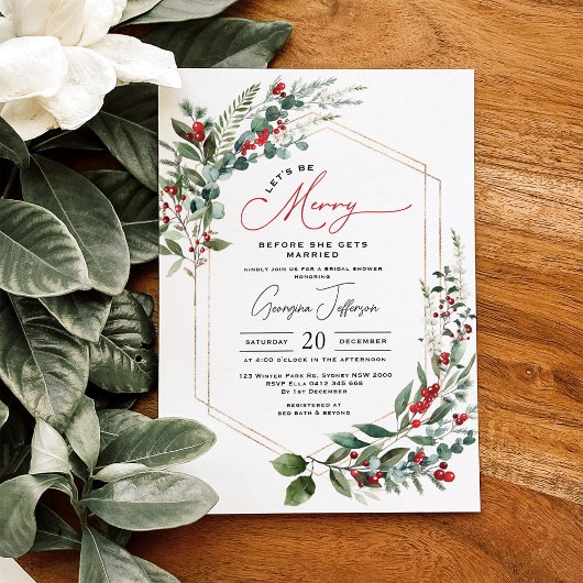 Wees vrolijk voordat ze gaat trouwen met Vrijgezel Kaart